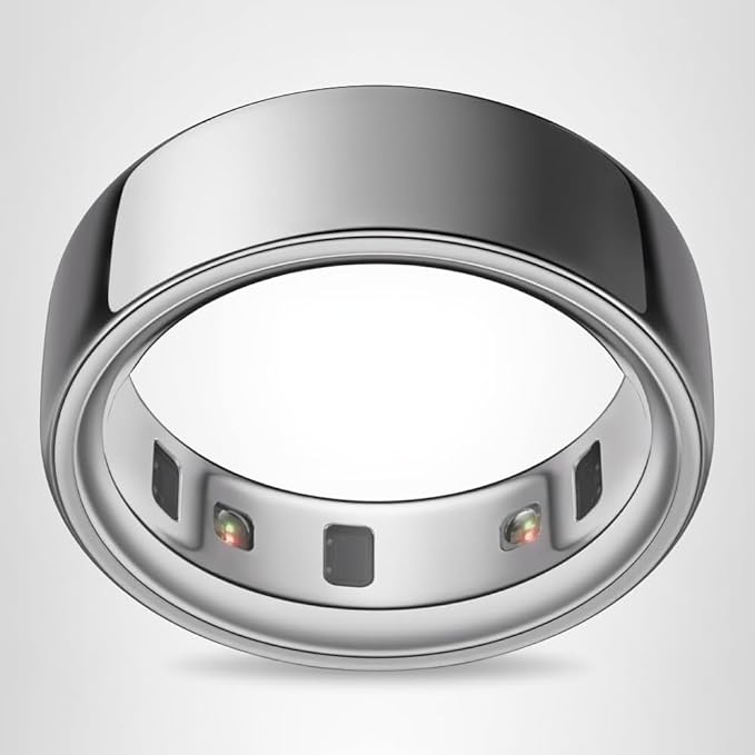 Oura Ring 4 Silver Sleep Tracker Smart Ring